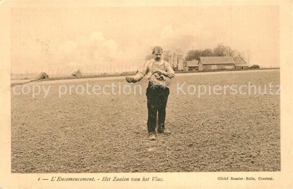 Landwirtschaft Ensemencement