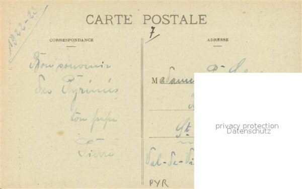 Trachten Frankreich Wassertr?gerin Pyrenees – Bild 2