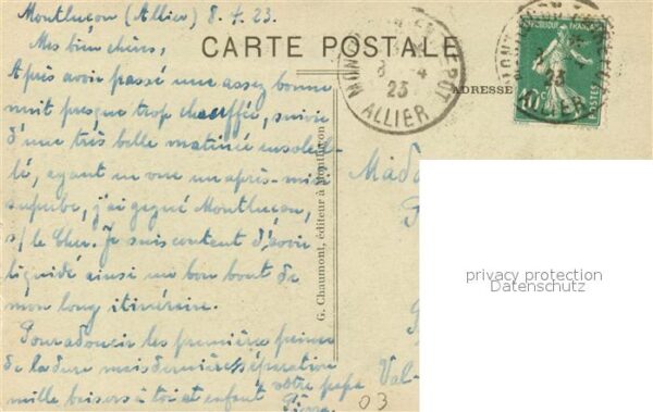 Trachten Frankreich Montlucon – Bild 2