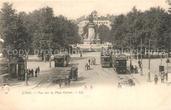 Strassenbahn Lyon Place Carnot