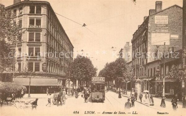 Strassenbahn Lyon Avenue de Saxe