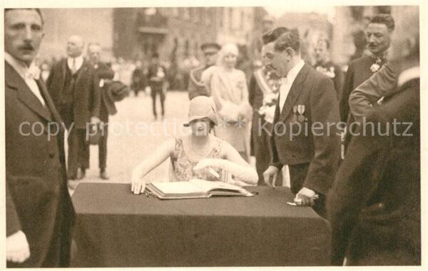 Adel Belgien MonsDuchesse de Brabant Signature du li