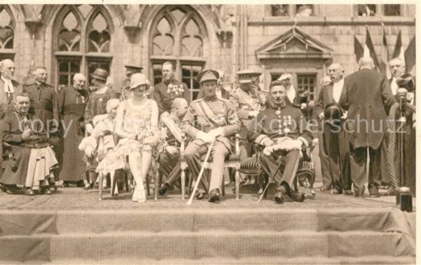 Adel Belgien Mons Duc et Duchesse de Brabant Tribune