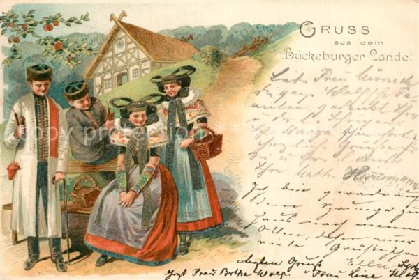 Trachten B?ckeburg Litho