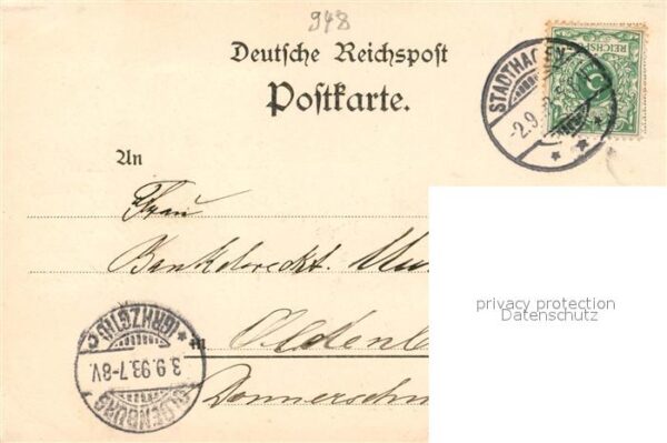 Trachten B?ckeburg Litho – Bild 2