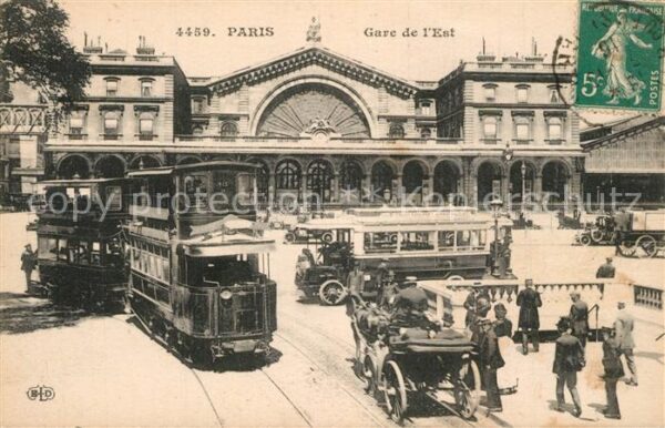 Strassenbahn Paris Gare de l'Est
