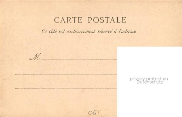 Stereoscopkarte Monaco Rocher Tete-de-Chien – Bild 2