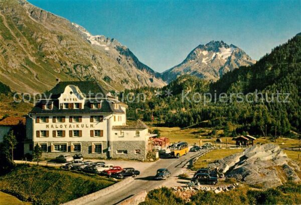 Postbus Maloja Kulm Monte del Forno