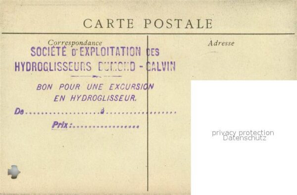 Boote Hydro-Glisseurs Dumond-Galvin Paris – Bild 2