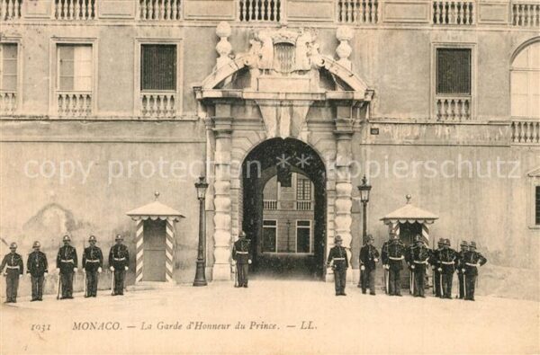 Monaco La Garde d’Honneur du Prince