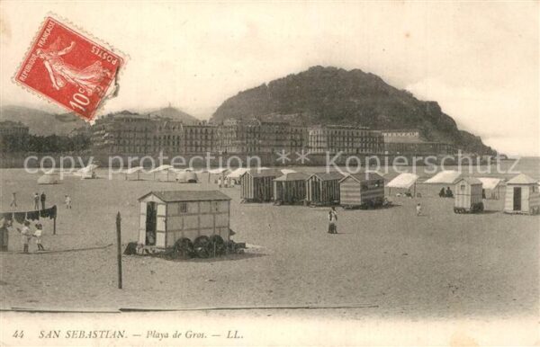 San Sebastian  Pais Vasco ES Playa de Gros