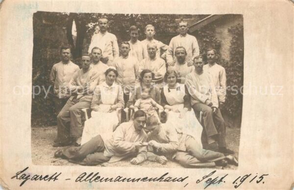 Militaria Lazarett Alemannenhaus