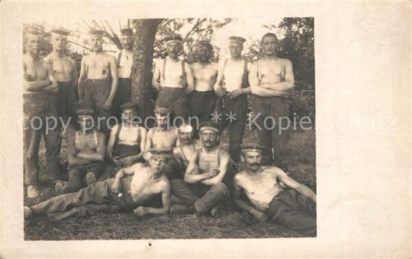 Militaria Landwehr Gruppenfoto