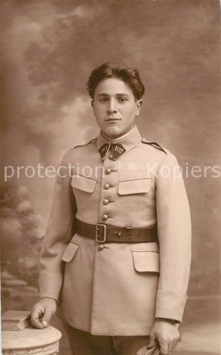 107 France Regiment Belfort Alsace Uniform