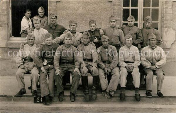 Militaria Frankreich WK1 Gruppenfoto
