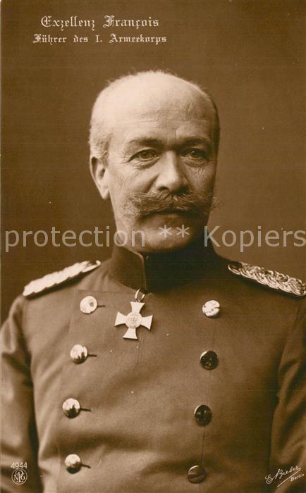 Militaria Generaele Stab Deutschland Exzellenz Francois I Armeekorps Eiserne