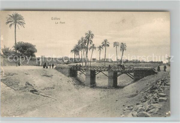 Edfou Edfoo Le Pont