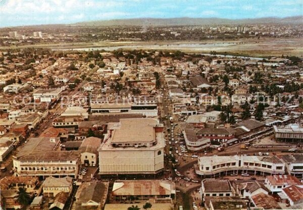 Accra Central aerial view