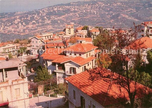 Bikfaya Libanon Vue de Saint Elie