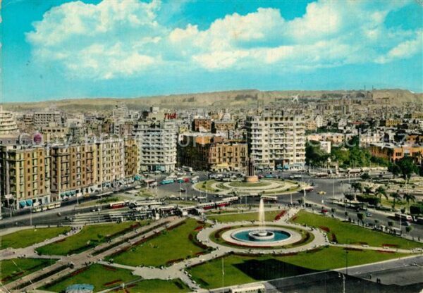 Cairo Egypt General view seen from Hilton Hotel Roo