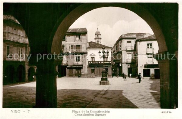 Vigo Galicia Espana Plaza de la Constitucion