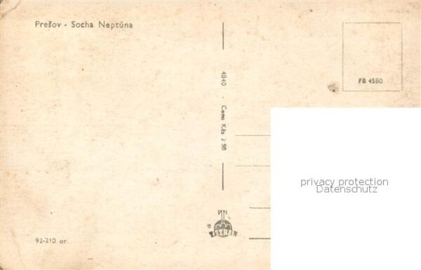 Presov Eperjes Socha Neptuna – Bild 2