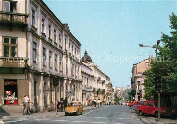 Kielce Ulica Henryka Sienkiewicze