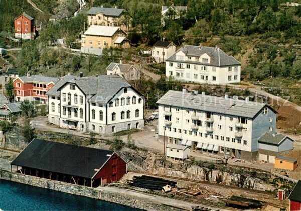 Sulitjelma Grubers Fliegeraufnahme