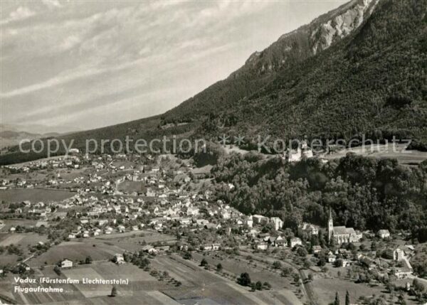Vaduz Fliegeraufnahme