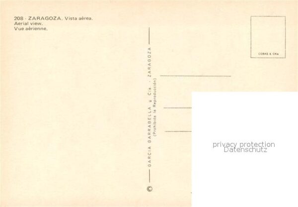 Zaragoza Saragossa Espana Fliegeraufnahme – Bild 2