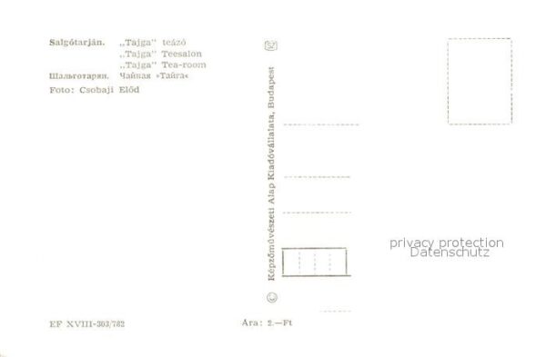 Salgotarjan Tajga Teesalon – Bild 2