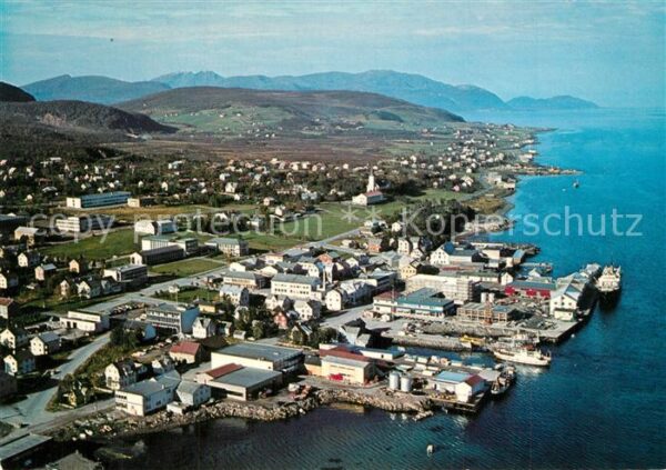 Sortland Fliegeraufnahme Quay