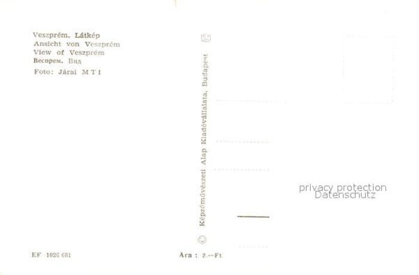 Veszprem Fliegeraufnahme – Bild 2