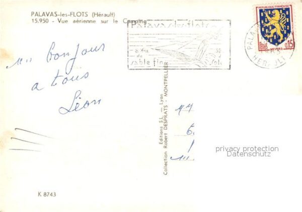 Palavas-les-Flots Herault Fliegeraufnahme Camping – Bild 2