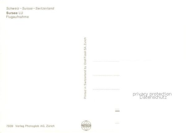 Sursee Fliegeraufnahme – Bild 2