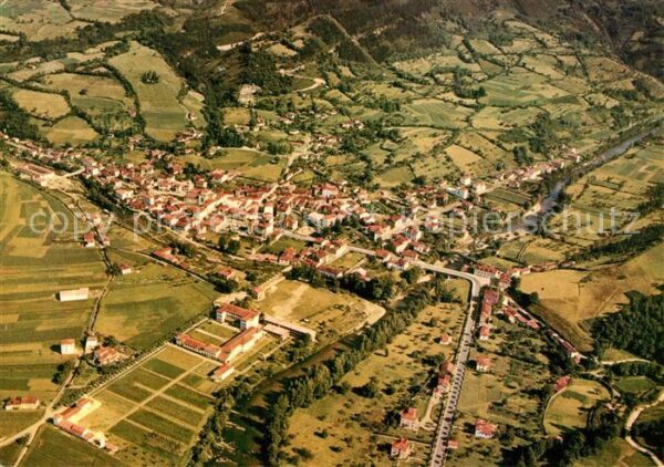 Cangas-de Onis Asturien Fliegeraufnahme