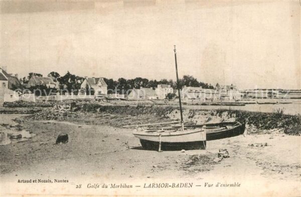 Larmor-Baden Golfe du Morbihan Vue d_ensemble