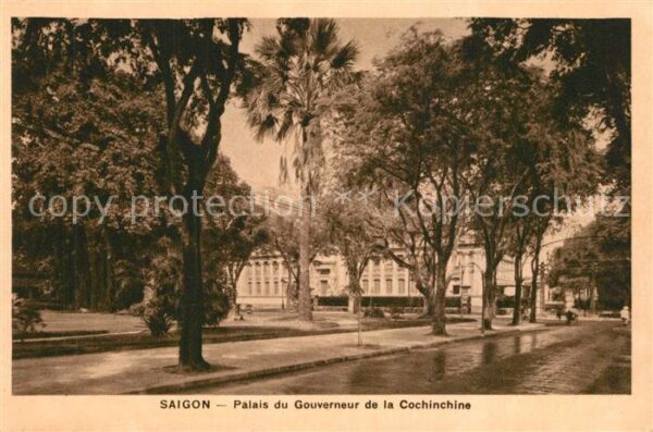 Saigon Palais du Gouverneur de la Cochinchine