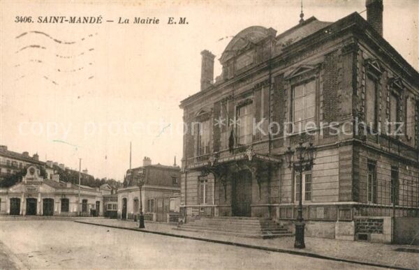 Saint-Mande Val-de-Marne La Mairie