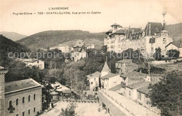 Chatelguyon Vue prise du Casino