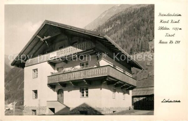 Soelden Oetztal Fremdenheim Karl Riml