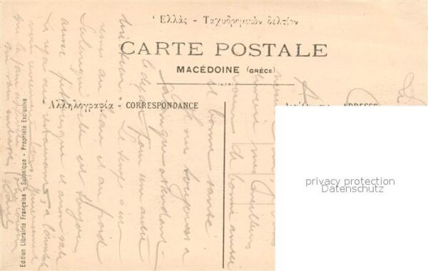 Mazedonien Scenes et Types de Macedoine la Traite – Bild 2