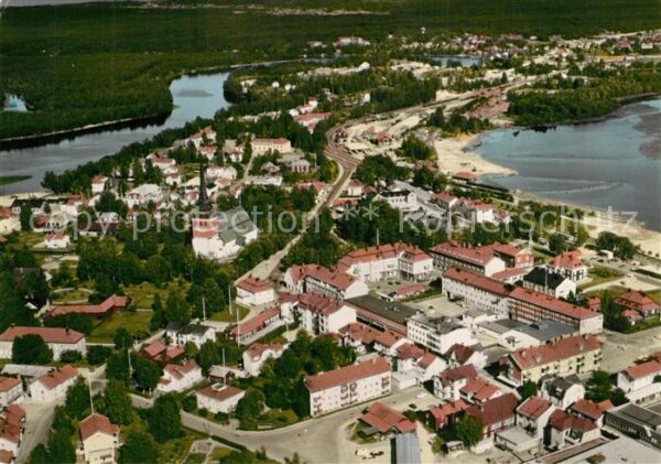 Mora Dalarnas Lan Fliegeraufnahme