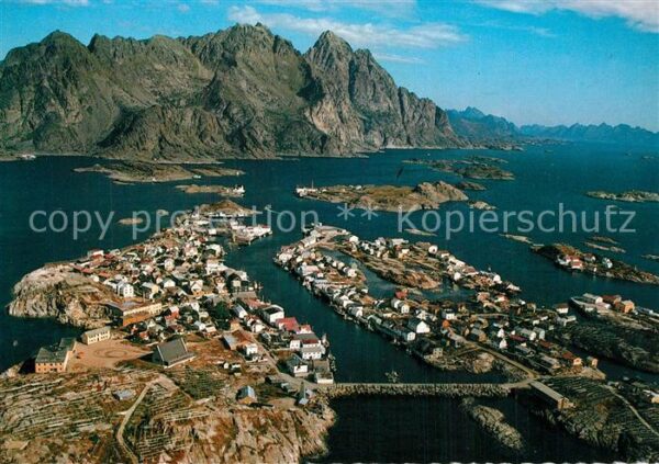 Henningsvaer Fliegeraufnahme