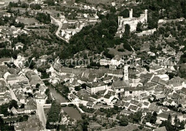 Wolfsberg Kaernten Fliegeraufnahme