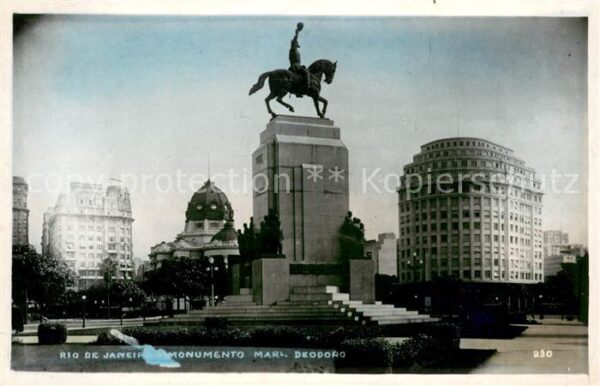 Rio de Janeiro Monumento a Marechal Deodoro Denkmal