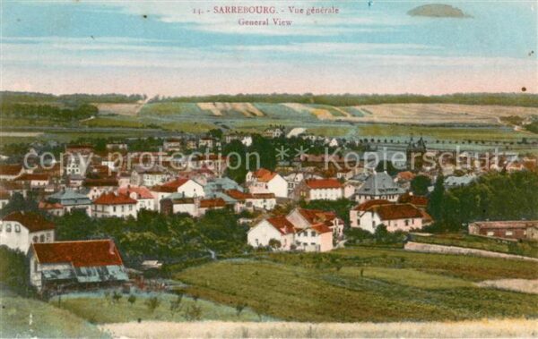 Sarrebourg Vue Generale