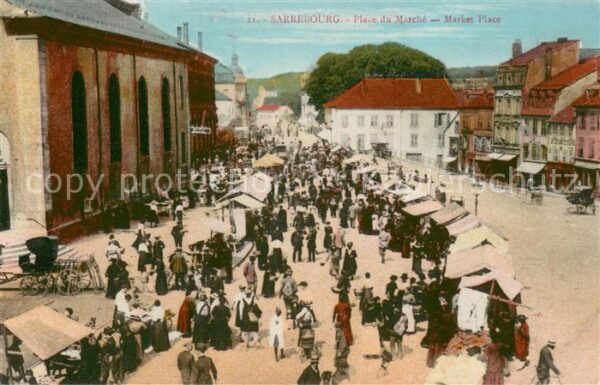 Sarrebourg Place du Marché