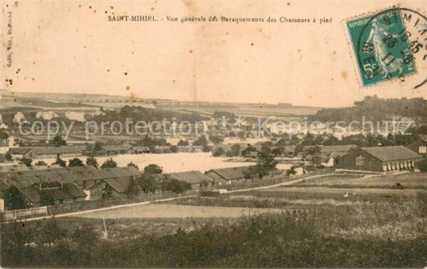 Saint-Mihiel Vue Generale des Baraquements des Chass