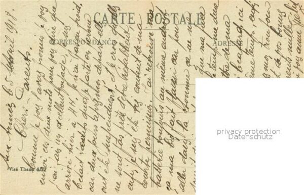 Thann Haut Rhin Elsass Rue de l'Etang Bombardements du 7 au 21 – Bild 2